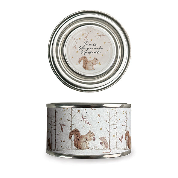 Woodland candle - Friends like you sparkle
