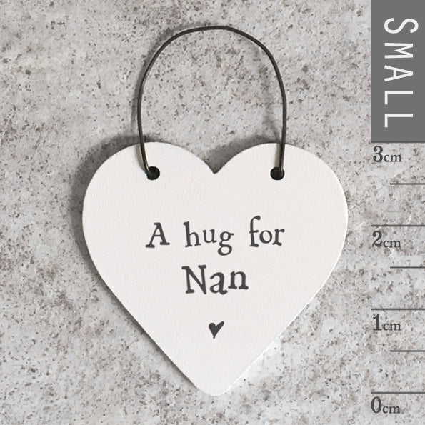 Little heart sign - Hug for nan