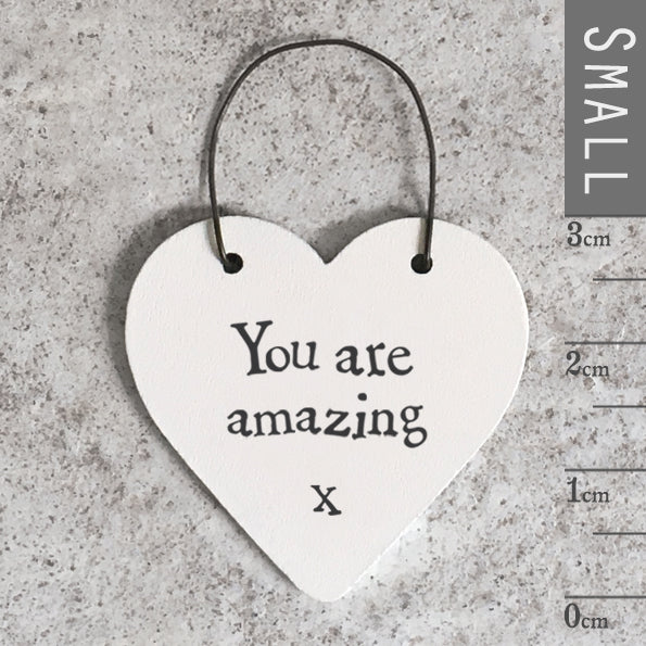 Little heart sign - You are amazing