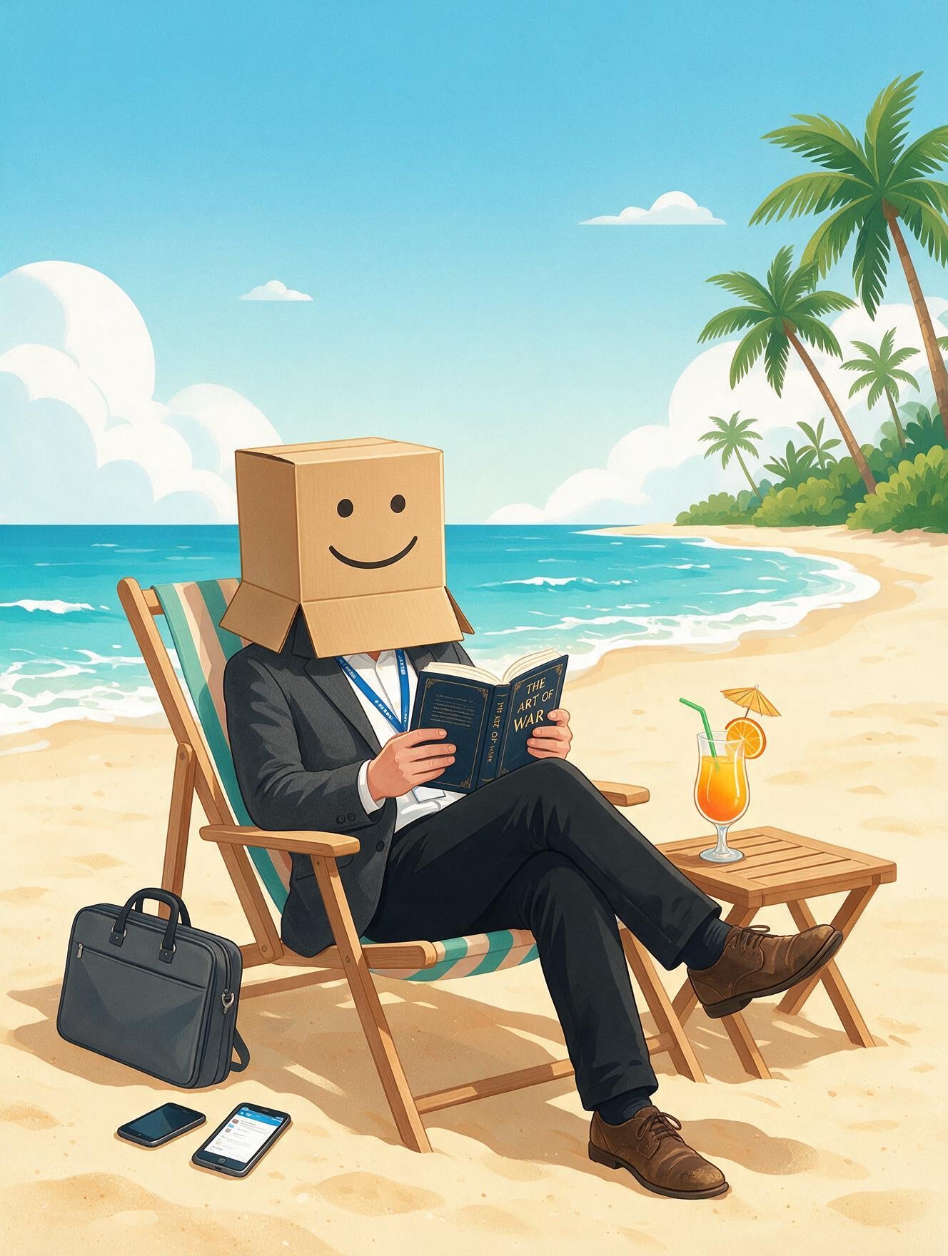 Box on a beach · Digital download