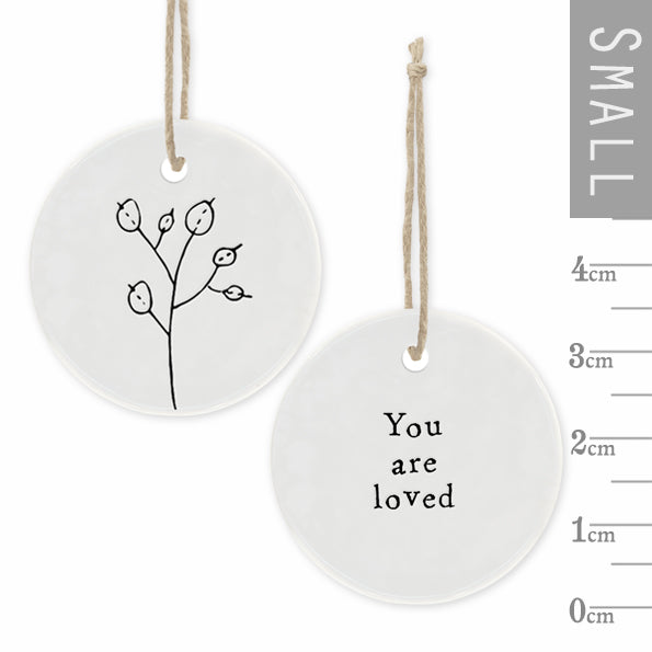 Floral hanger-You are loved