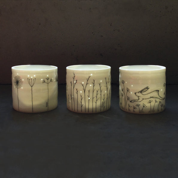 Tea light holder - Sprigs
