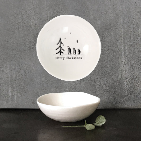 Small wobbly bowl - Merry Christmas