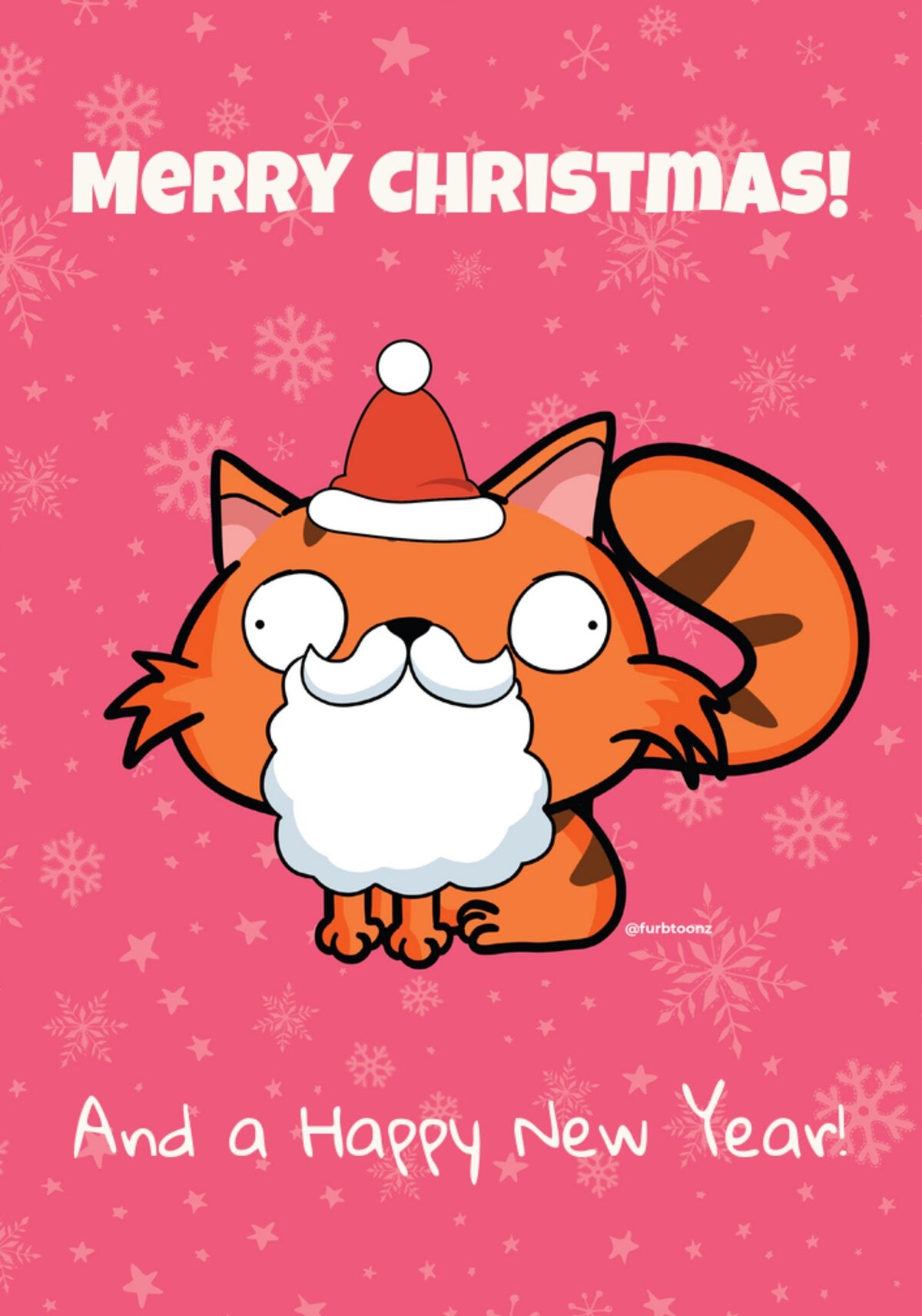 Card - Martin the Cat Christmas Card