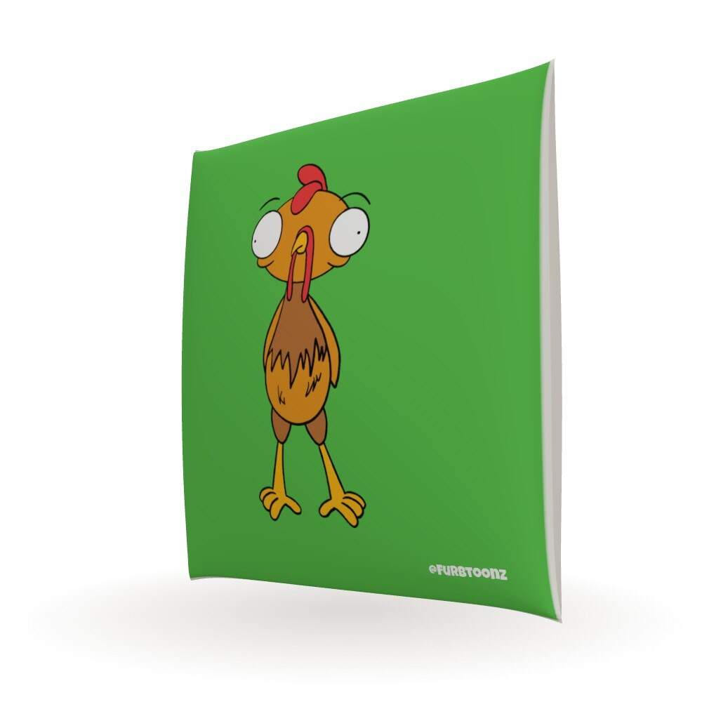 Chase the chicken Cushion, Side