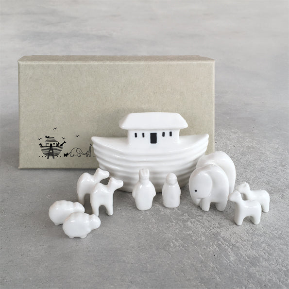 Porcelain Noah's ark set