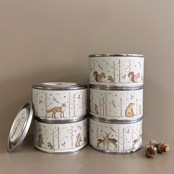 Woodland candle - Love you to the moon