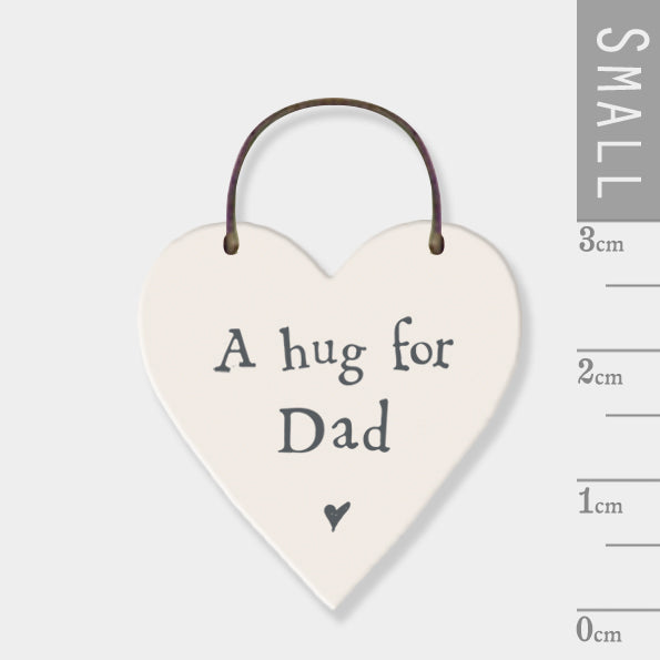 Little heart sign - Hug for dad