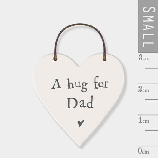 Little heart sign - Hug for dad