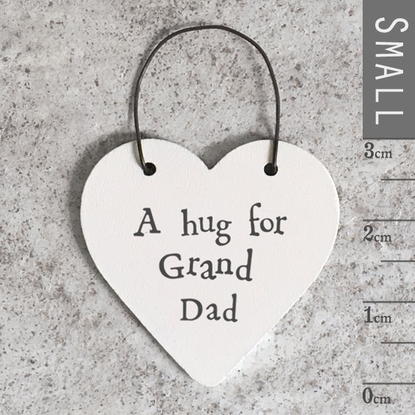 Little heart sign - Hug for granddad