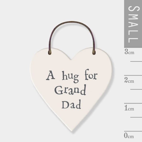Little heart sign - Hug for granddad