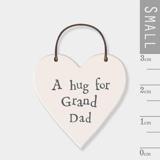Little heart sign - Hug for granddad