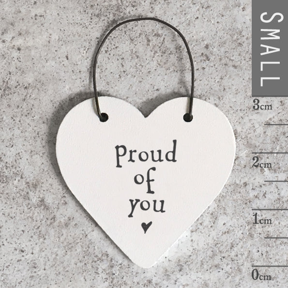 Little heart sign - Proud of you