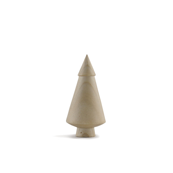 Small turned tree - Light wood