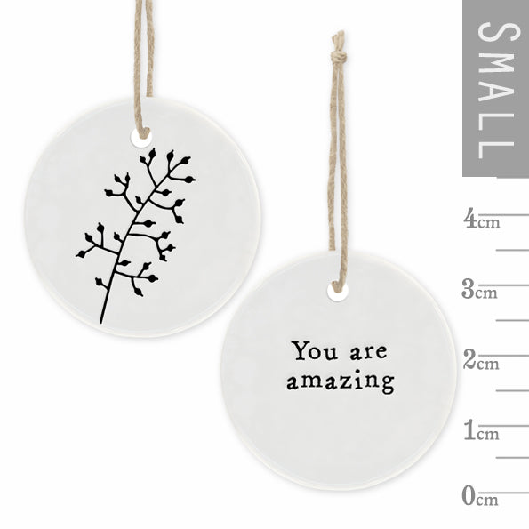 Floral hanger - You are amazing