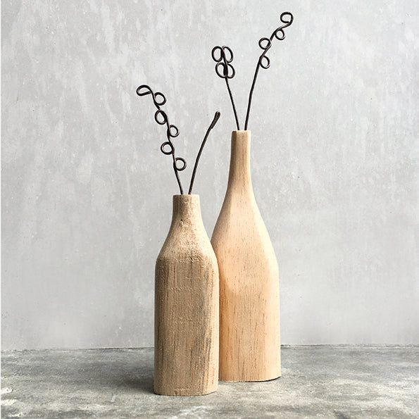 Drahtblume in Vase - Fingerhut