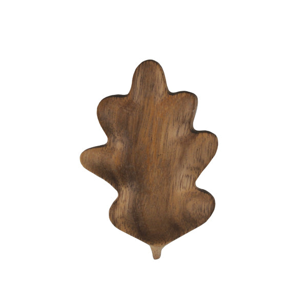 Flat leaf bowl-Oak