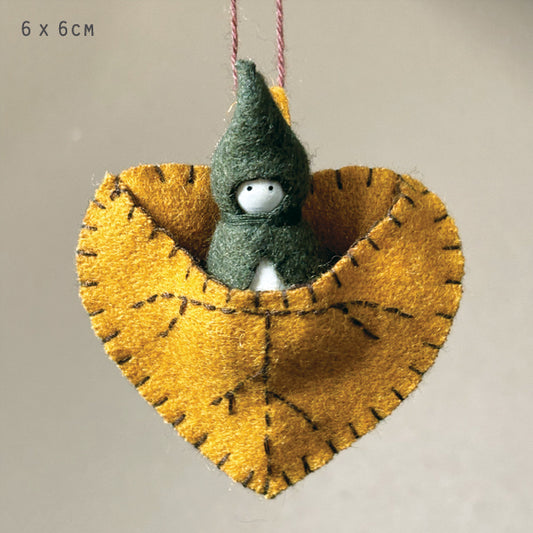Woodland leaf baby-Lime