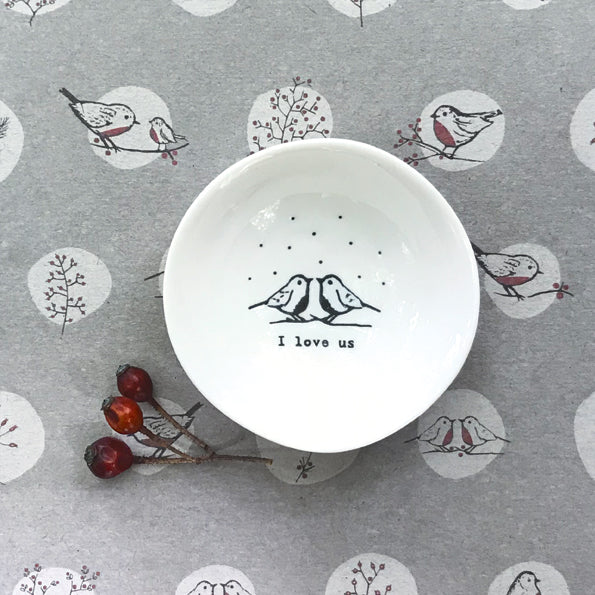 Small wobbly bowl - I love us