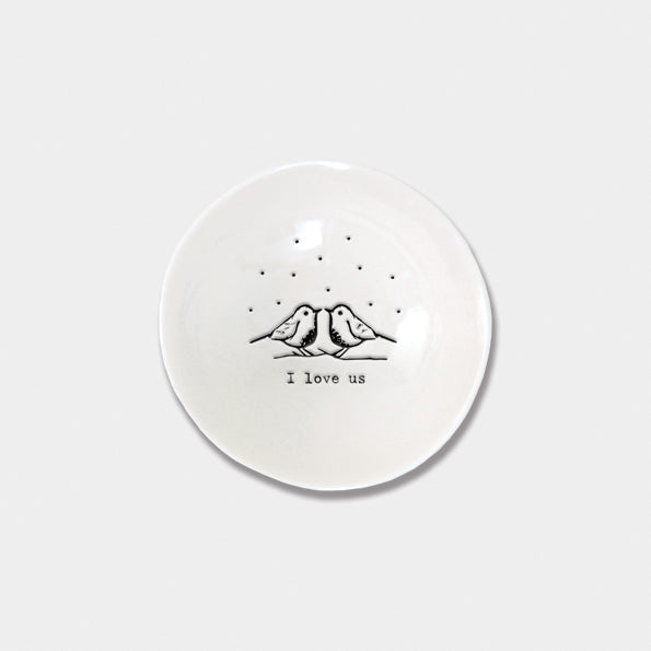 Small wobbly bowl - I love us