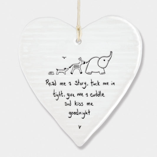 Wobbly round heart - Read me a story