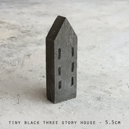 Tiny house - Black 3 storey