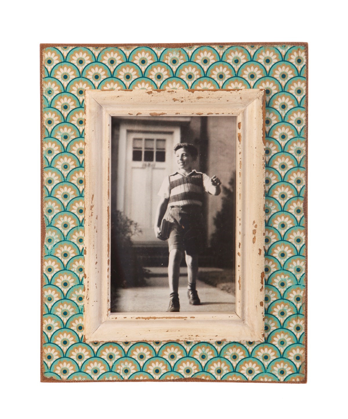 Boudoir Stamp Photo Frame - Aqua