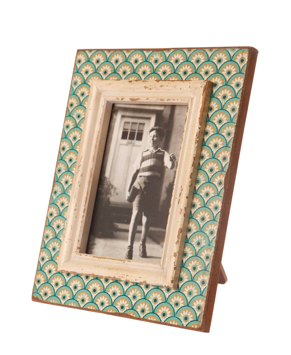 Boudoir Stamp Photo Frame - Aqua