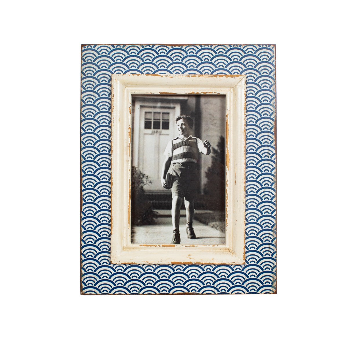Wave Photo Frame - Blue