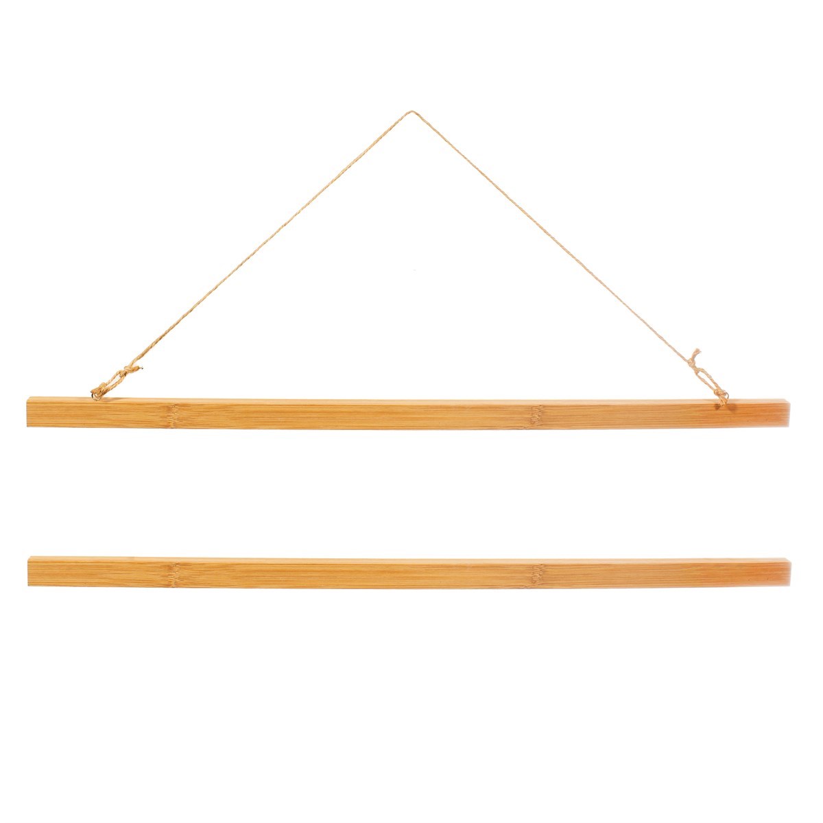 Bamboo Magnetic Poster Hanger Large