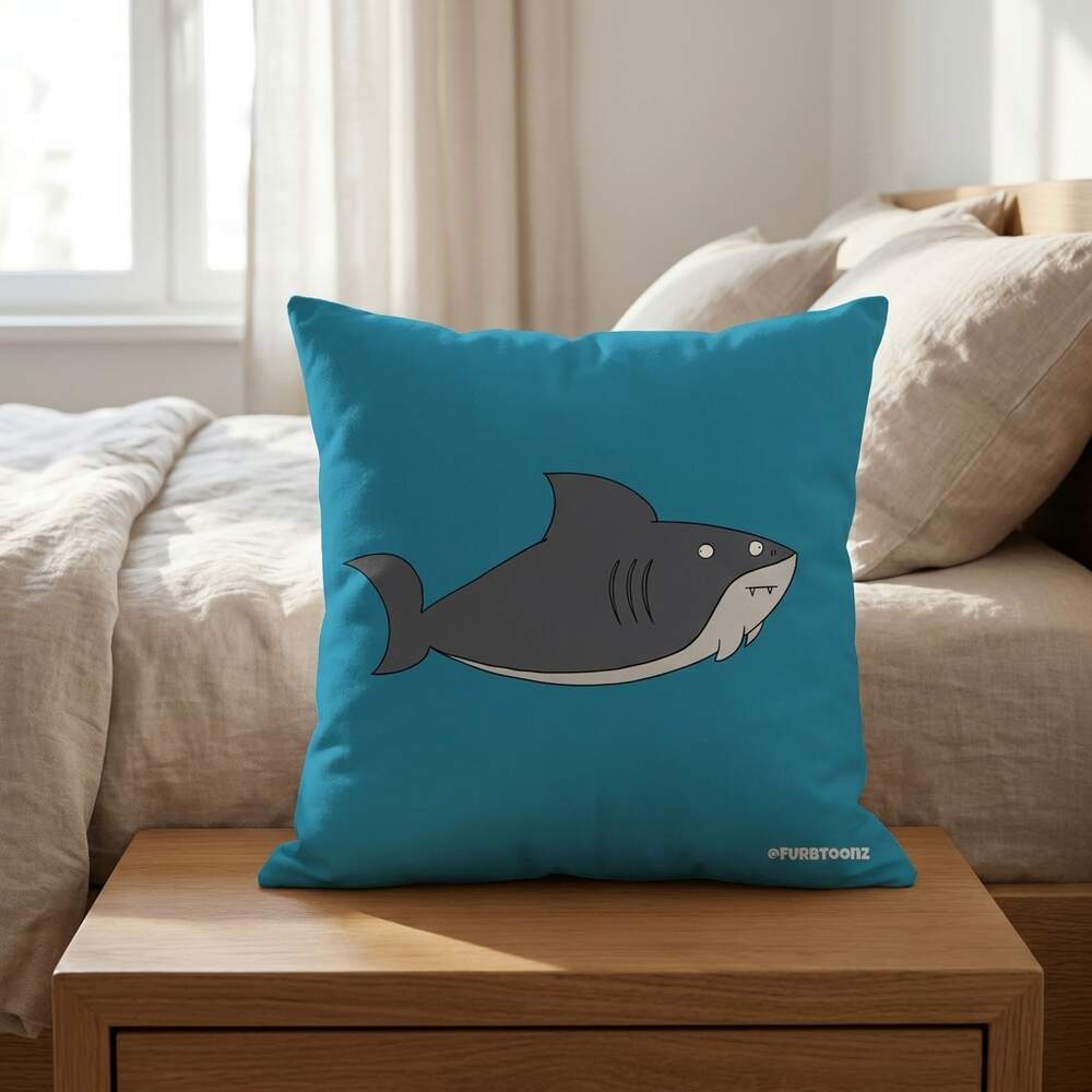 Mark the shark · Cushion, Front