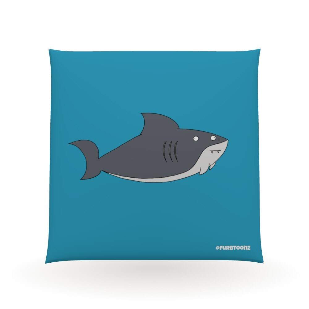 Mark the shark · Cushion, Front 2