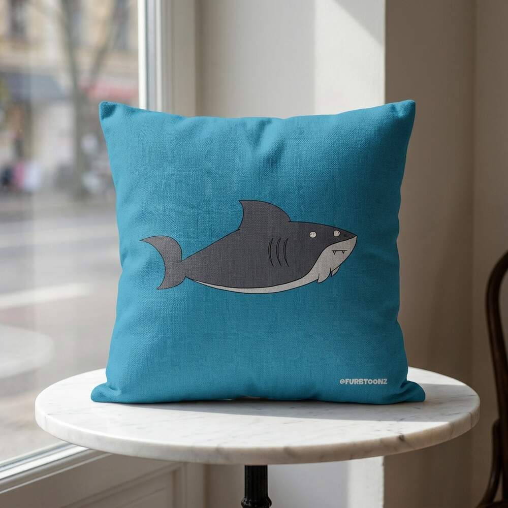 Mark the shark · Cushion, Front