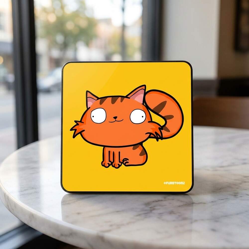 Martin the cat Coaster, Front