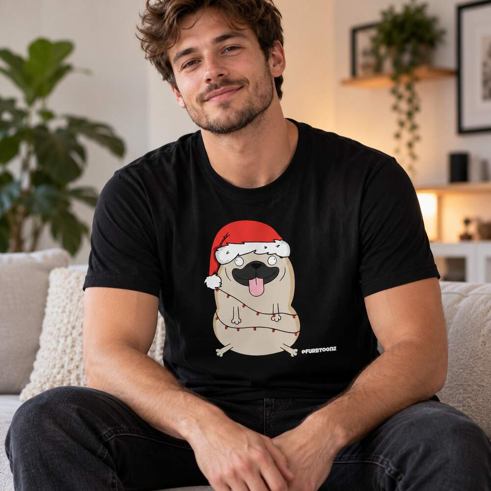 Dave the pug Christmas · T-shirt