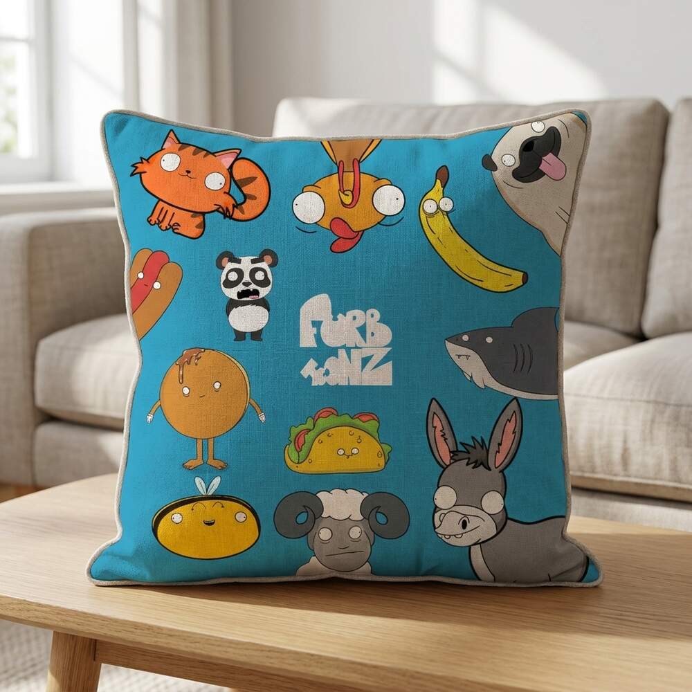 Ultimate Furbtoonz Cushion, In use