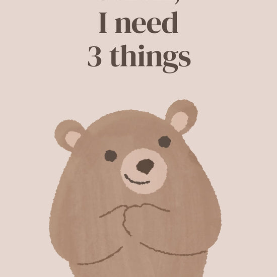 I Need 3 Things — example