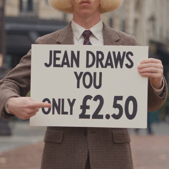 Jean's Pavement Masterpiece — example
