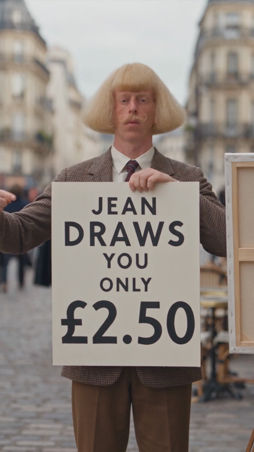 Jean's Street Portrait — example