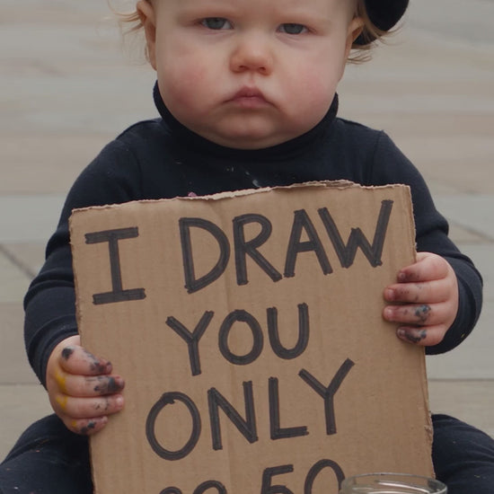 Baby Artist - Street artist offer — example